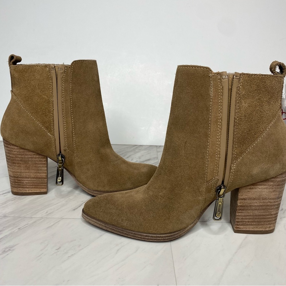 New! Blondo Reese Waterproof Suede Bootie 7M - Picture 6 of 15